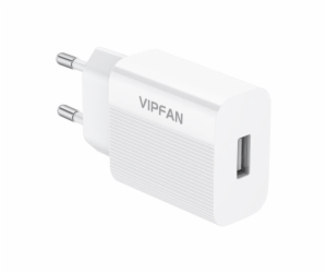 Síťová nabíječka VFAN E01, 1x USB, 2,4A + kabel Lightning...