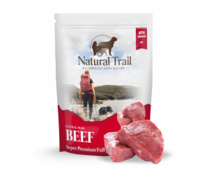 NATURAL TRAIL Pouch Beef - vlhké krmivo pro psy - 500g