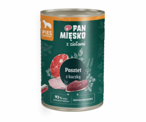 PAN MIĘSKO with herbs Duck pate - vlhké krmivo pro psy - ...