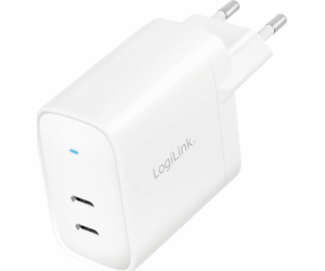 LogiLink nabíječka Logilink Steckdosenadaptér, 2x USB-C, ...