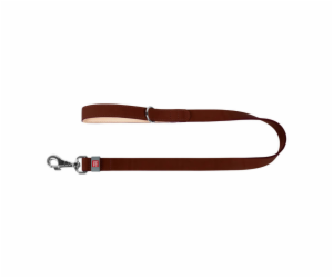 WAUDOG natural leather dog leash 20 mm wide, 122 cm long ...