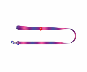 WAUDOG gradient nylon dog leash, length 122cm, purple