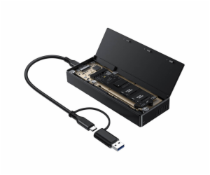 SSD Enclosure MOKiN USB4 40Gbps M.2 NVMe (black)