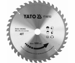 Yato řezací kotouč na dříví 305x30mm 40 60783 YT-60783