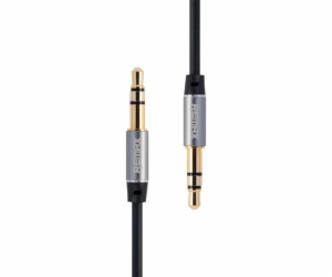 Mini jack 3,5 mm AUX kabel Remax RL-L100 1 m (černý)