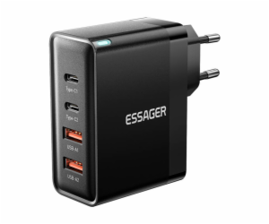 Wall charger, Essager, ECT2CA-QYB01-Z, 2xUSB-C, 2xUSB-A, ...