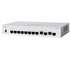 Cisco switch CBS350-8S-E-2G-UK (8xSFP, 2xGbE/SFP combo,fa...