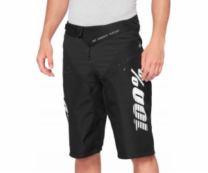 100% Szorty juniorskie 100% R-CORE Youth Shorts black roz...