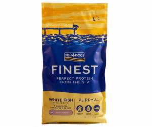 FISH4DOGS Finest Puppy Small Complete White fish - suché ...