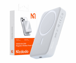 Mcdodo MC-4260 Magnetic Power Bank 10000mAh, 20W (white)