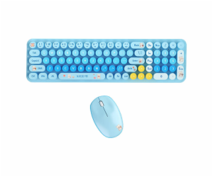 MOFI Baby Bear Wireless Keyboard + Mouse Set (blue)