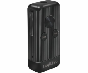 LogiLink Bluetooth 5.0 audio přijímač, microSD karta, černá