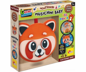 Dřevěná hračka Lisciani Montessori - muzikál Panda