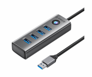 Orico PDD4U USB to 4x USB 3.0 Hub Adapter (gray)