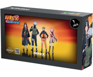 Sada 4 figurek Naruto Shippuden Minix 7 cm