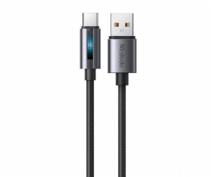 Mcdodo CA-5180 USB-A to USB-C cable, 1.2m (black)