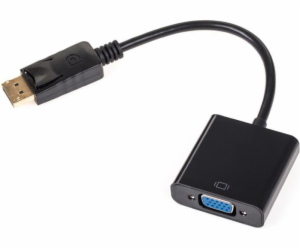 AV adaptér LechPol DisplayPort - D-Sub (VGA) černý (KOM0849)