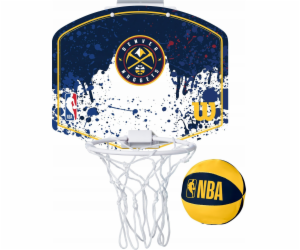 Wilson  NBA Team Denver Nuggets Mini Hoop WTBA1302DEN Mod...