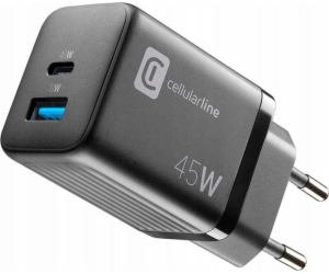 Sourcing CELLULARLINE CHARGER GAN 2 PORTS PD 45W nabíječka