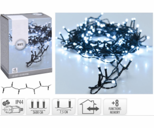 Světelná girlanda AX8450160, 36 m, studená bílá