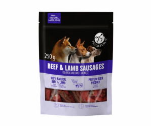 PETREPUBLIC Beef and lamb sausages - pamlsek pro psa - 250g