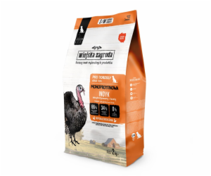 WIEJSKA ZAGRODA Monoprotein Turkey - dry dog food - 2kg