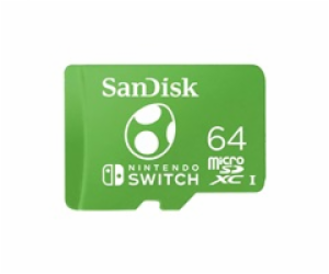 SanDisk MicroSDXC karta 64GB pro Nintendo Switch (R:100/W...