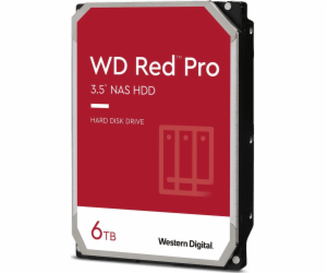 WD Red Pro NAS pevný disk 6TB