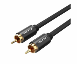 Cable Audio RCA Vention VAB-R09-B100 1m Black Metal