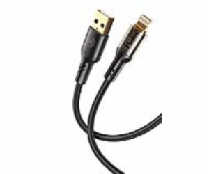 Tellur Data Cable USB to Lightning 2.4A 100cm Black