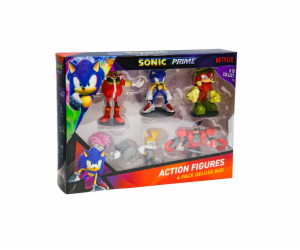 SONIC PRIME - FIGURKA AKCJI - ZESTAW 6 FIGUREK [DELUXE BOX]