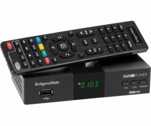 TV tuner Kruger&Matz DVB-T2 tuner H.265 HEVC Kruger&Matz ...