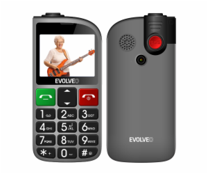 EVOLVEO EasyPhone FL, mobilní telefon pro seniory s nabíj...