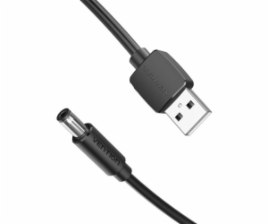 Power Cable USB 2.0 to DC 5.5mm Barrel Jack 5V Vention CE...