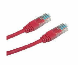 DATACOM patch cord UTP cat5e 2M červený