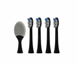 Lovio LVTB124BK-HM SonicProtect PRO Toothbrush Heads Medi...