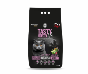 BIOFEED Tasty Cats Life Sterilized Rabbit - suché krmivo ...