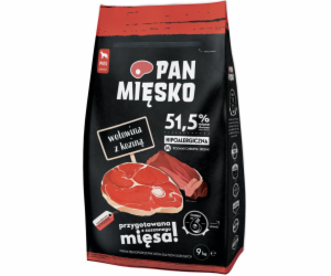 PAN MIĘSKO Beef with goat M - suché krmivo pro psy - 20kg