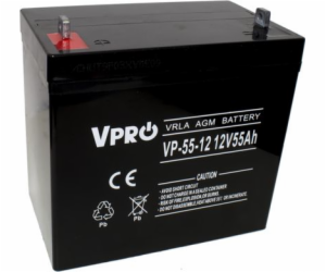 Baterie VOLT POLSKA AGM VPRO 12V 55Ah