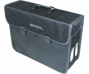 Basil Single city bag 17L, montáž na háček, černá (BAS-17...