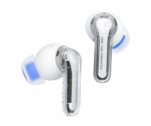 Earphones TWS Soundpeats Clear (white)