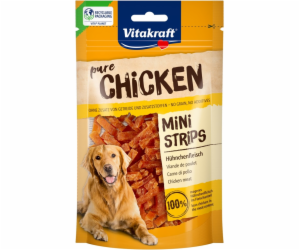 VITAKRAFT Mini Strips Chicken - pochoutka pro psy - 80g