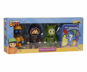 STUMBLE GUYS S2 MINI ACTION FIGURES - 4 PACK VER.A