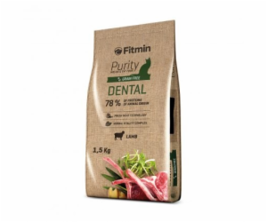 FITMIN Cat Purity Dental - suché krmivo pro kočky - 1,5kg