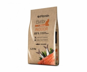 FITMIN Cat Purity Indoor - suché krmivo pro kočky - 1,5kg