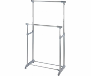 Wenko Twin Bars ramínko na šaty 65-163 x 98-168 cm chromo...