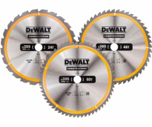 Sada kotoučových pil Dewalt 3 kusy 305mm (DT1964-QZ)