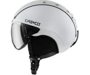 Lyžařská přilba Casco CASCO SP-2 Visor Carbonic white S