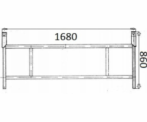 Memorysolution LEŠENÍ TYPU VARŠAVA 168 cm