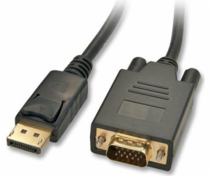 Lindy DisplayPort – kabel D-Sub (VGA) 1 m černý (41470)